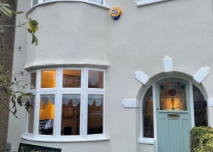 Glazed Front Door